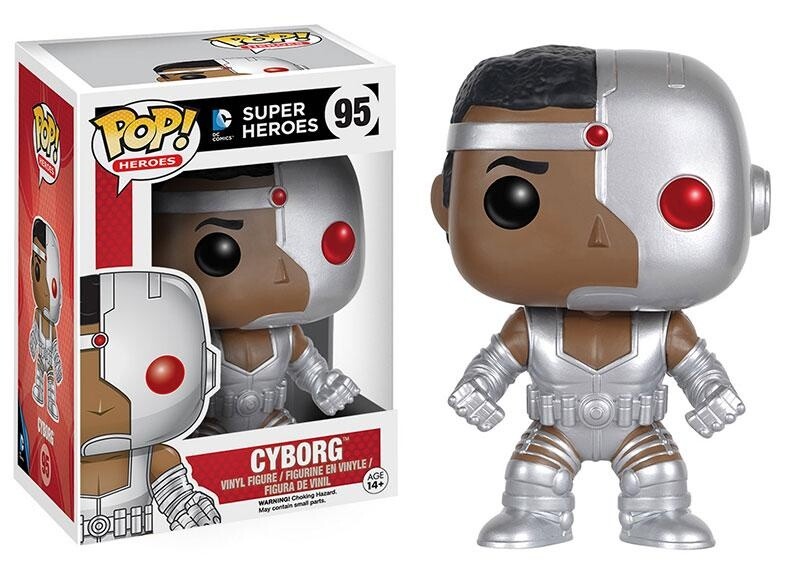 Funko Pop Dc Comics Cyborg - Confezione Danneggiata