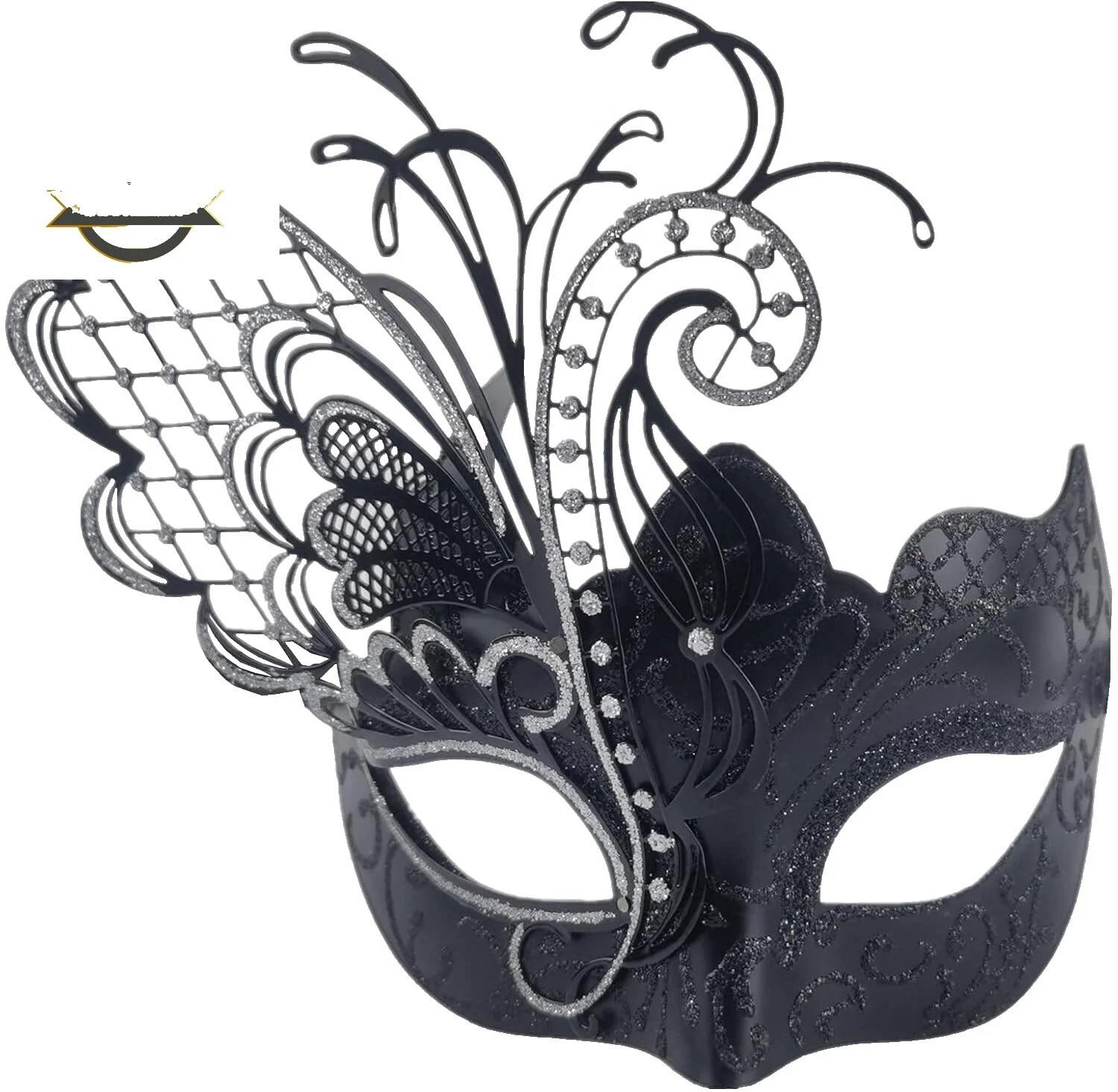 Halloween Disfraz de mujer negra máscaras y antifaces