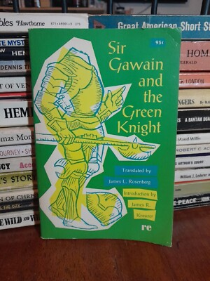 #ad #ad Sir Gawain and the Green Knight by James L Rosenberg Paperback 1964 $9.99