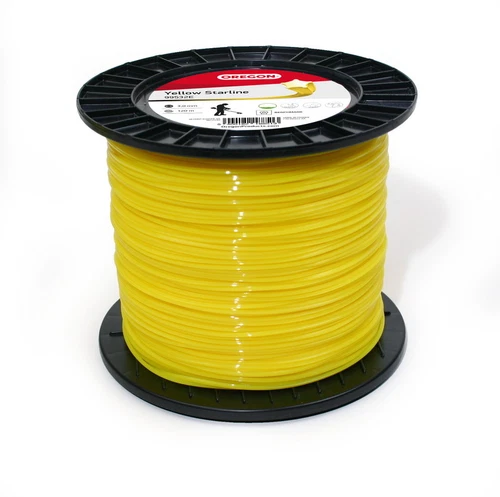 OREGON YELLOW STARLINE STRIMMER TRIMMER BRUSHCUTTER LINE 3mm x 212 69-461-Y NEW