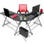 best choice products modular l-shape desk workstation for home, office w/ wooden