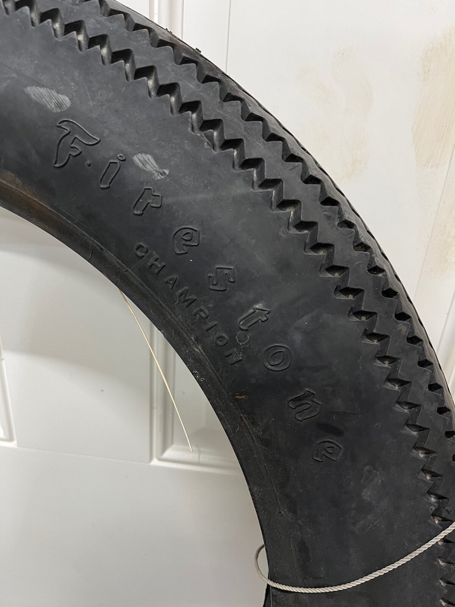 あなたFirestone CHANPION DELUXE 4.50 18 Coker Tire Firestone Deluxe Champion Motorcycle Tire 4.50-18