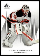 2013-14 SP GAME USED CORY SCHNEIDER NEW JERSEY DEVILS #44