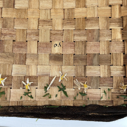 Set Of 8 Unique Hand Woven Placemats Basketweave Boho Country Farmhouse Prairie - Picture 7 of 21