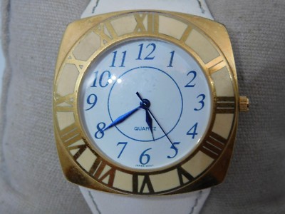 AVON F61739-7/D White-Tone Band Quartz Analog Women display picture 2