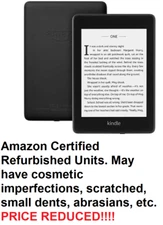 Amazon Kindle Paperwhite 2018 10th Gen 32GB WiFi Waterproof Black eBooks eReader