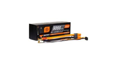 Spektrum 5000mAh 4S 14.8V 100C Smart LiPo Short; 5mm Tubes / SPMX50004S100HT
