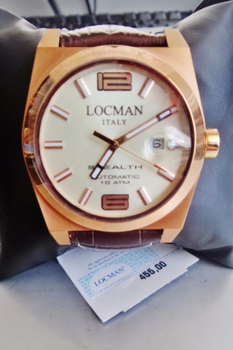 LOCMAN STEALTH OROLOGIO UOMO TITANIO AUTOMATICO AUTOMATIQUE MONTRE AUTO  WATCH | eBay