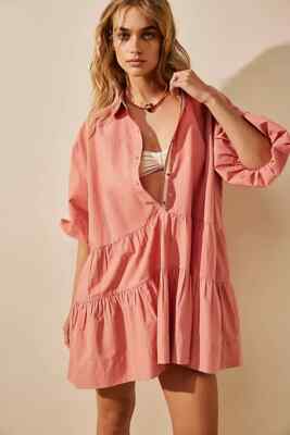 puff sleeve mini dress I've Got Sunshine Puff Sleeve Mini Dress White