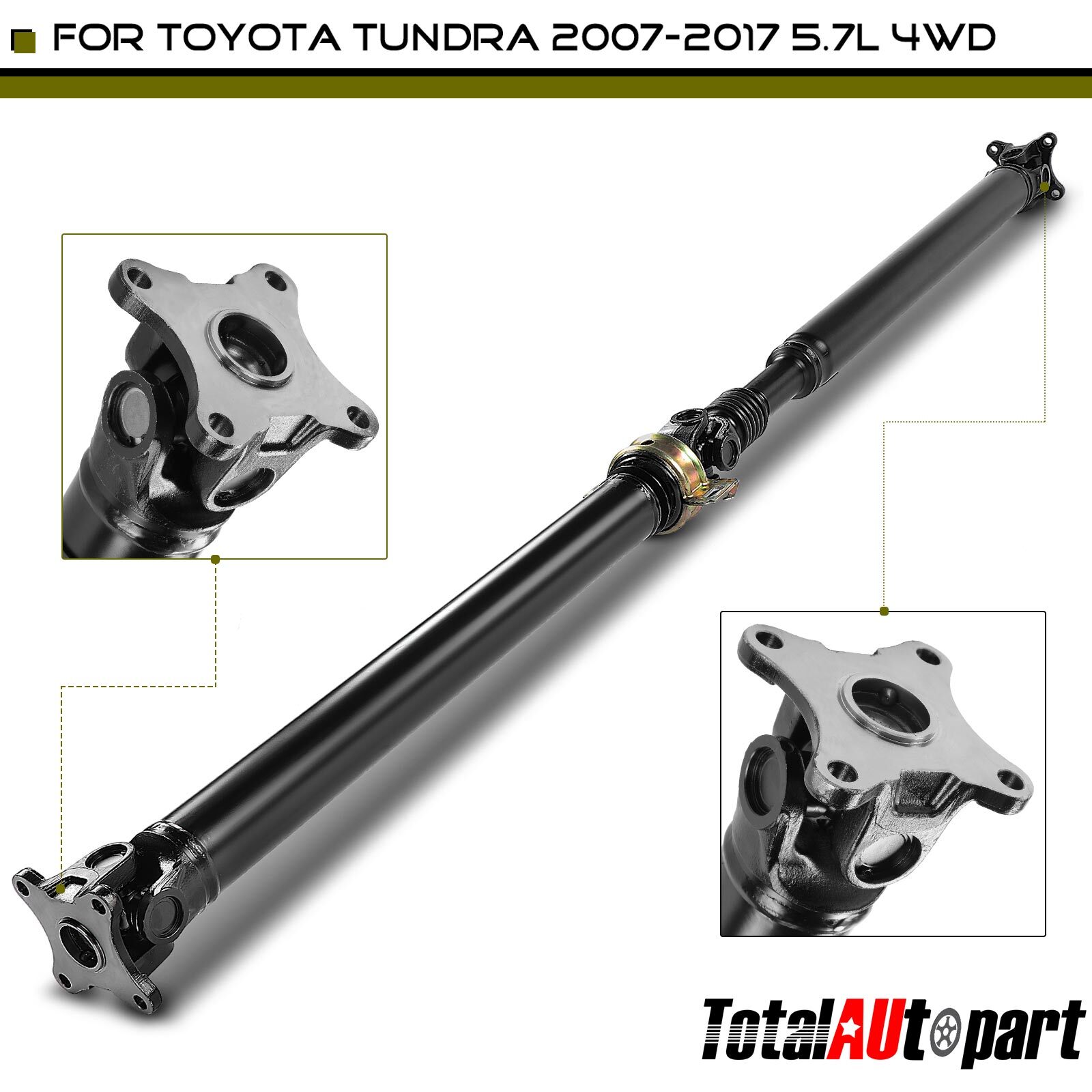 New Drive Shaft Assembly for Toyota Tundra 20072017 5.7L 4WD Rear