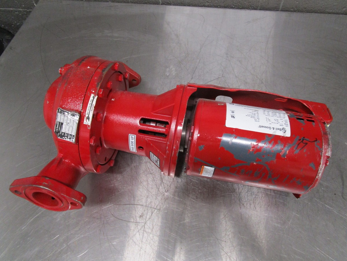 New BELL & GOSSETT 1HP SERIES E-60 PUMP 903585 48T17D177B 1.5x6.25