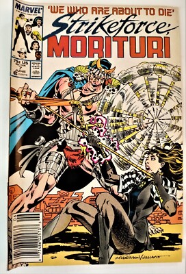 STRIKEFORCE: MORITURI (1986 Series) #7 Comics Book