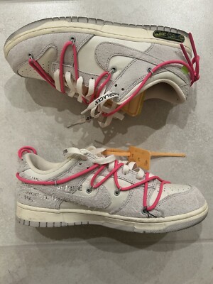 Size 10 - Nike Off-White x Dunk Low Lot 17 of 50 195240905649| eBay