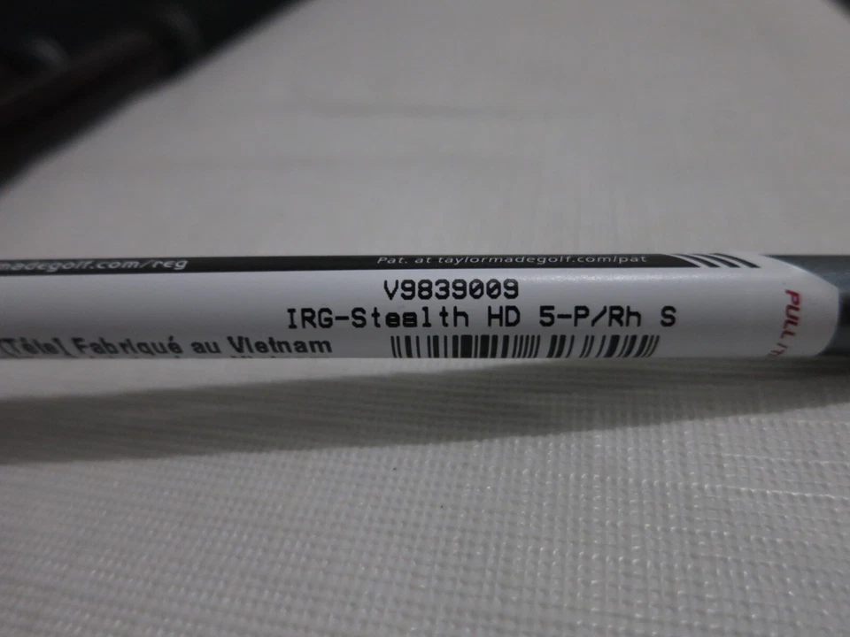 TaylorMade Stealth HD Iron Set - 5-PW - Stiff Flex Graphite - NEW - Image 4 of 4