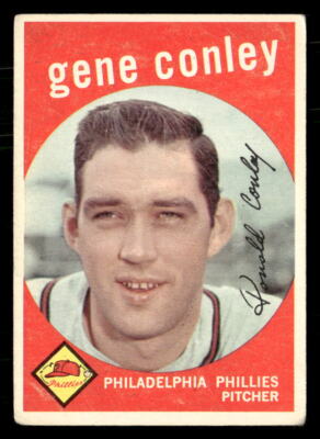 1959 Topps #492 Gene Conley