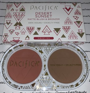 pacifica matte blush and bronzer