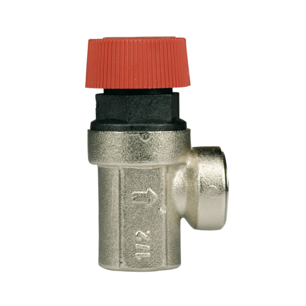 Valvola di Sicurezza a Membrana 1/2x1/2" FF ITAP, Riscaldamento Pressione 2.5bar