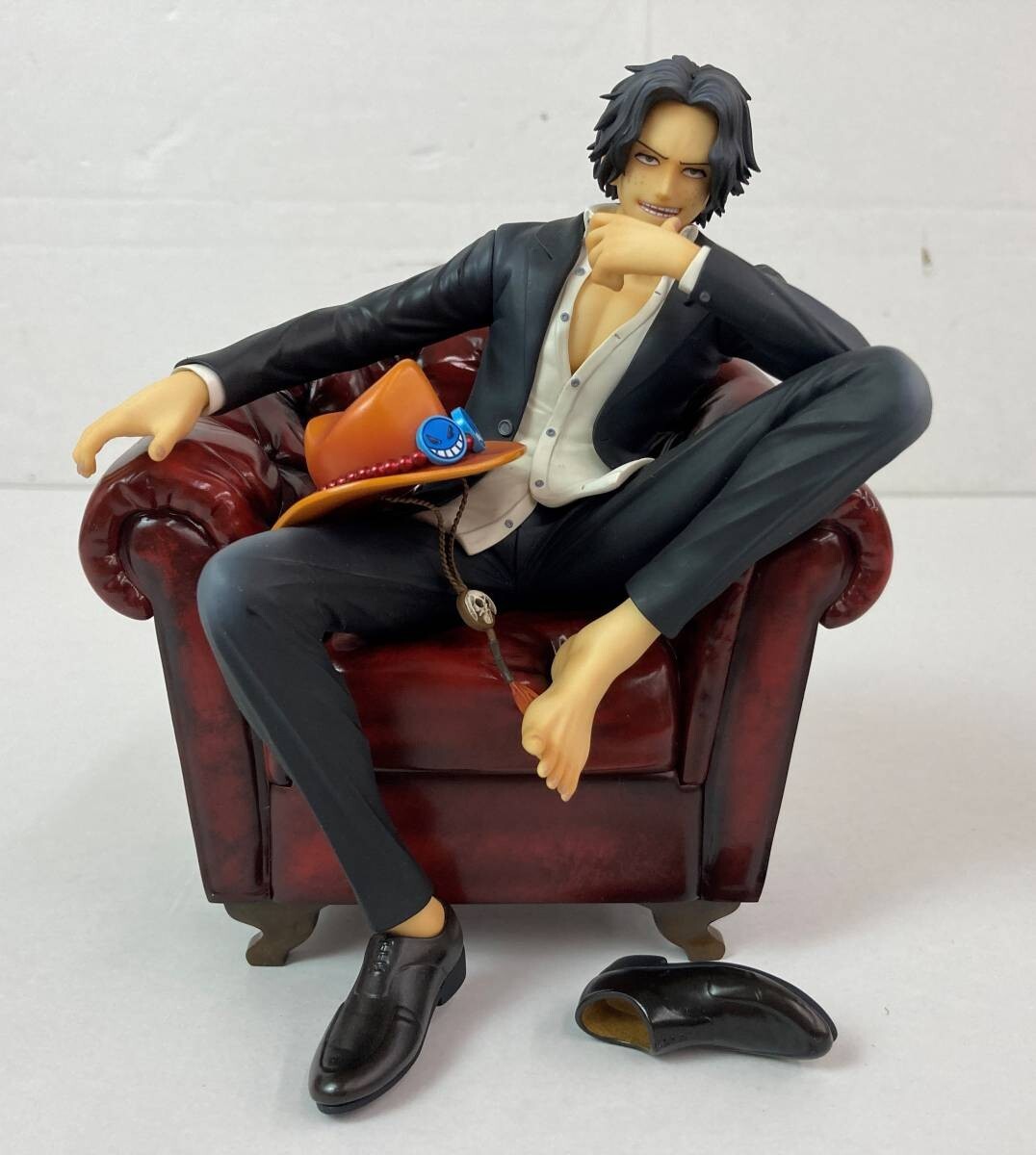 P.O.P SOC.PORTGAS D. ACE フィギュア ONE PIECE Portrait.Of.Pirates POP S.O.C Portgas D Ace Figure
