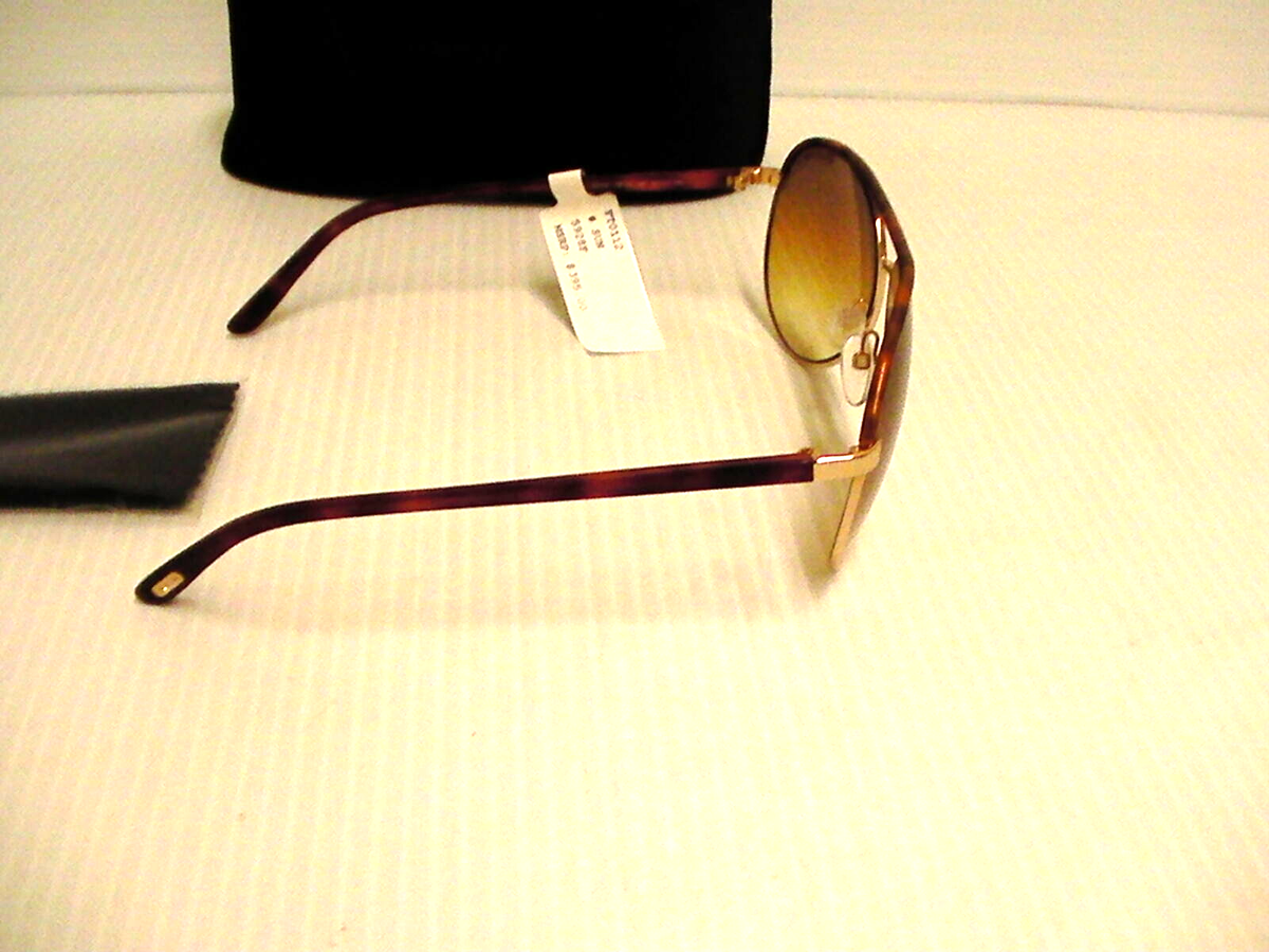 Tom Ford Silvano Aviator- Tortoise Authentic TOM FORD sunglasses unisex Silvano TF112 28F  main image 2