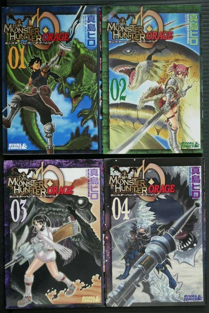 JAPAN Hiro Mashima x Capcom manga LOT: Monster Hunter Orage vol.1