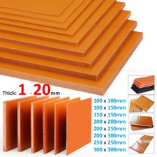 Bakelite Phenolic Resin Sheet Plate Insulation Electrical Board 1-20mm CNC / PCB
