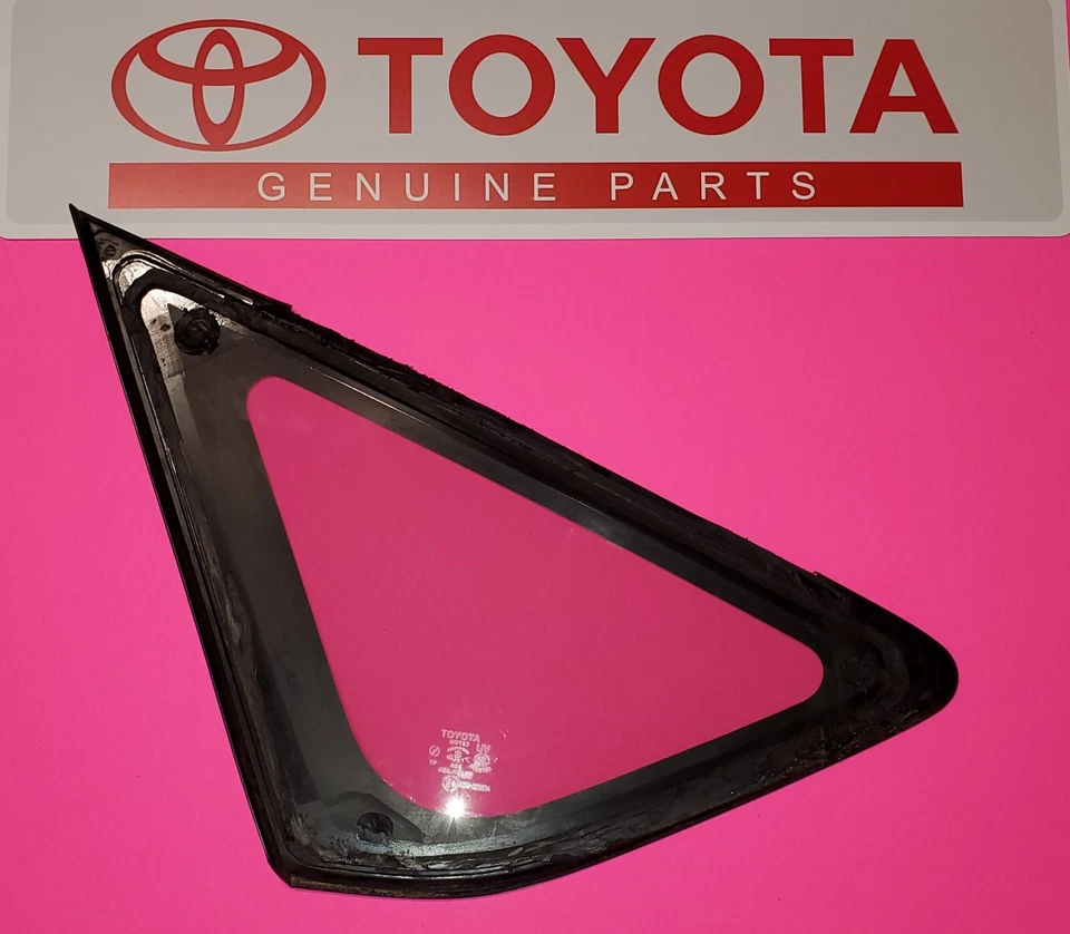 Toyota Prius 2004-2009 lado derecho del pasajero cuarto cristal ventana estacionaria OEM  Foto 2 de 4