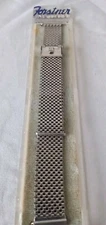 1950's Forstner Komfit Stainless Steel Mesh Watch Band 16mm Straight Ends