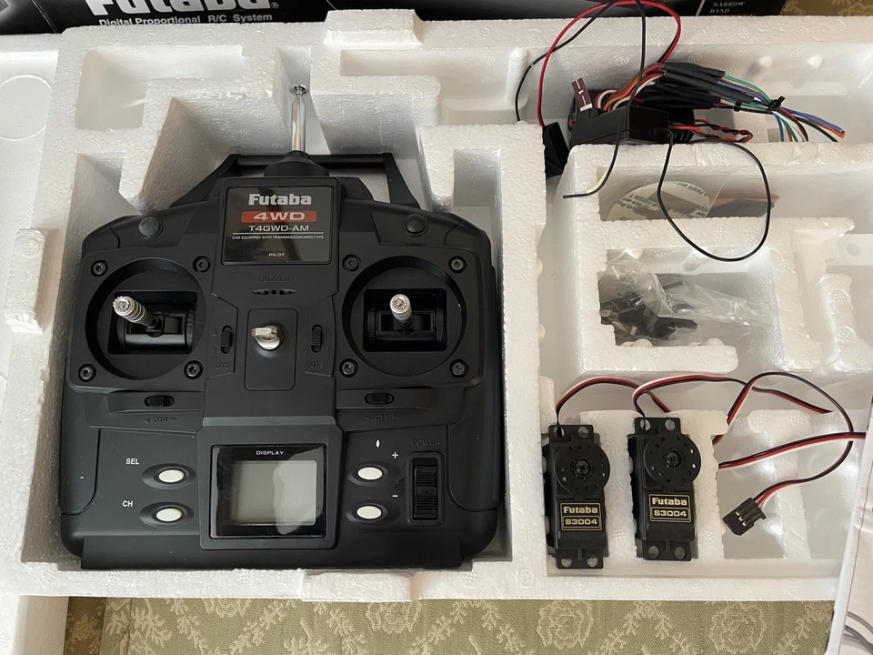 Graupner RC Schottel completo unidades de barco, motores y controlador Futaba RC Foto 2 de 4