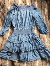 Michael Kors Off-Shoulder Ruffle Dress