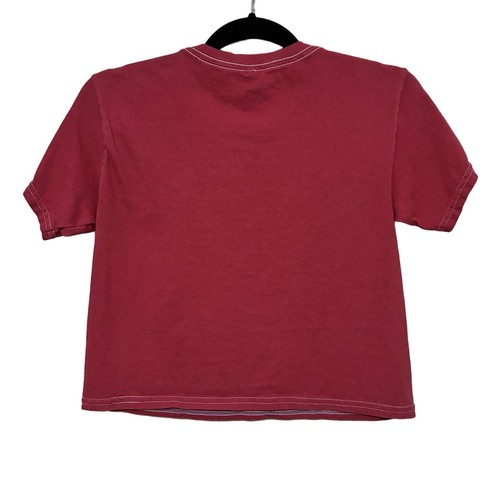 Camiseta ajustada Urban Outfitters Lucky 8 bolas para mujer S roja manga corta - Imagen 2 de 4