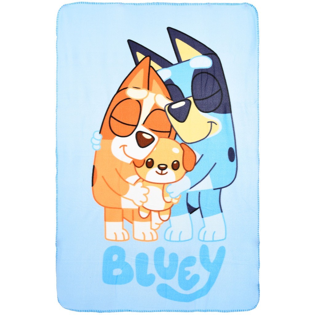 Bluey Fleece Throw Blanket 100 x 150 cm Australian Heeler Cattle Dog