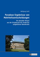 Paradoxe Ergebnisse Von Mehrheitsentscheidungen | Wolfgang Gerß | Taschenbuch