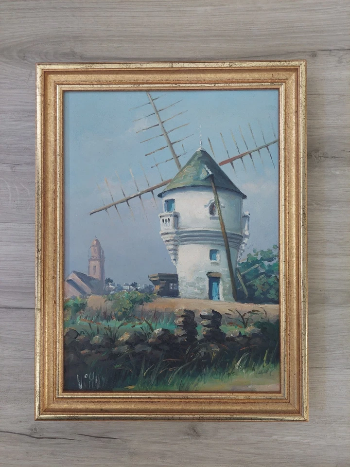 TABLEAU UCHAY MOULIN BATZ SUR MER ? LE CROISIC ? - Photo 1/4