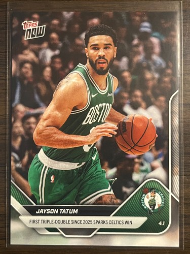 Jayson Tatum – Jayson Tatum - 2025-26 NBA Topps NOW® - Card 236 - PR: 832