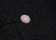 Natural Ethiopian Opal Wello Fire Opal Cabochon Gemstone 7X9mm Loose AAA 046