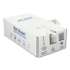 Inteplast Group PB060312 2-qt. 0.68 mil. 6" x 12" Food Bags - CL 1000/CT New