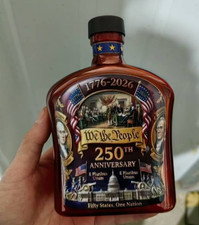250th Anniversary Edition Whiskey Bottle 1776-2026 America US Gifts New 350ml