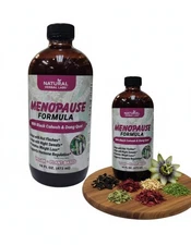 Natural Herbal Labs Menopause Formula | Black Cohosh & Dong Quai | Vegan
