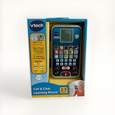 NEW VTech Call and Chat Learning Phone 10 Games & Learning Apps