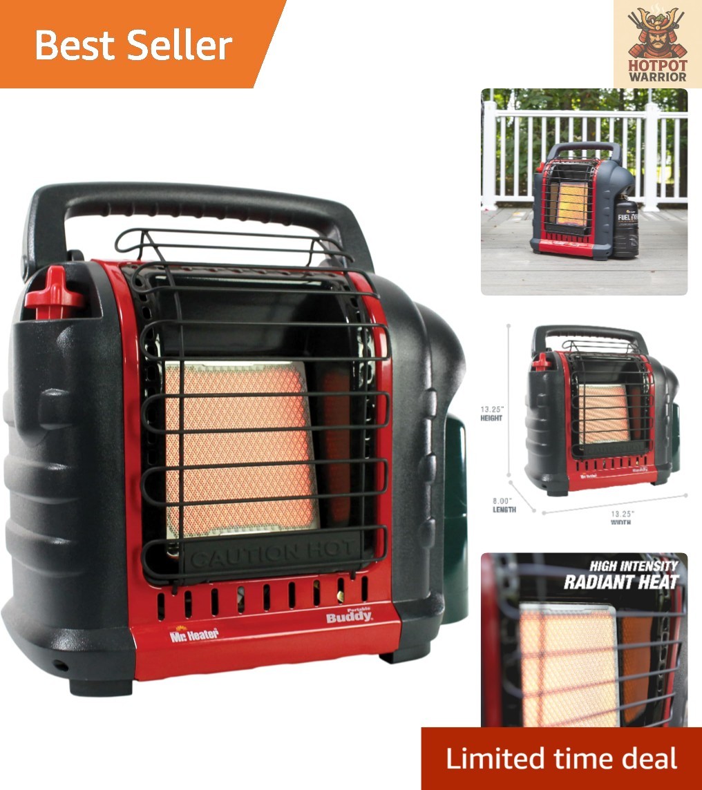- Heats 225 Sq Ft, Ideal For Outdoors