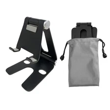 Fully Foldable Cell Phone Tablet Stand Dock Holder Cradle Mount Aluminum