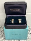 TIFFANY & CO ATLAS EARRINGS 18K GOLD 925 SILVER CLIP ON HUGGIE EARRINGS — photo 1