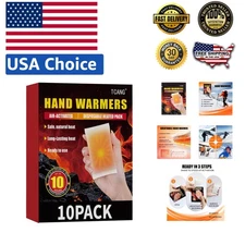 Long-Lasting Portable Heat Packs - 10 to 18 Hour Disposable Hand Warmers