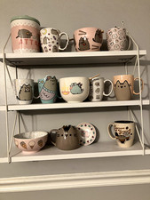 Pusheen Variety Lot of 13 pieces Mugs, Bowls, Canister, Tray