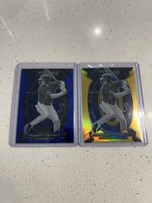 2023 Chronicles Titan Gold Prizm 7/10 SSP Blue Velocity /99 Robert Hassell III