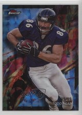 2024 Topps Finest Common Blue Geometric Refractor 35/99 Todd Heap #6 2qw