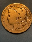 1890 o Morgan Silver Dollar