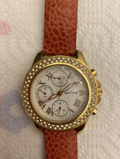 Ratius Damen Armbanduhr Gold Chronograph Datu...