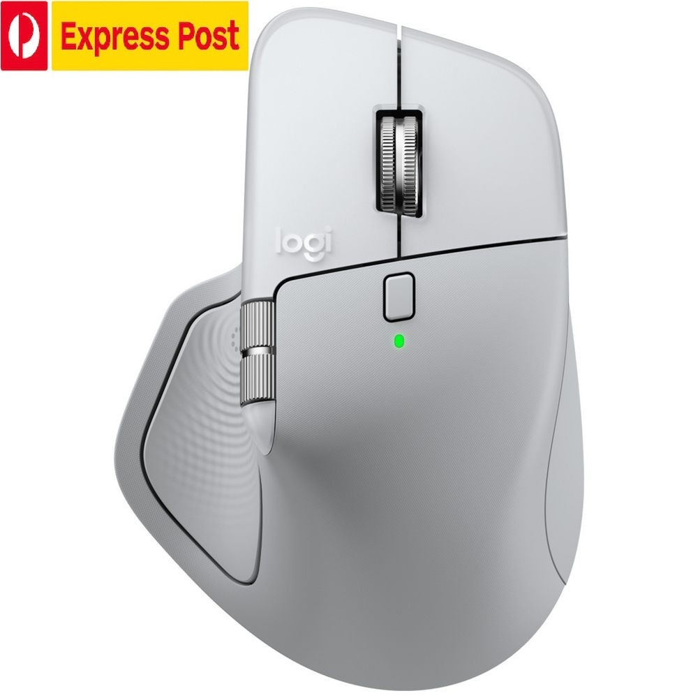 Logitech MX Master 4 Wireless Mouse Mac White Silver