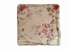 Ralph Lauren Floral Throw Pillow Cover Roses American Living Cream Cotton TWO